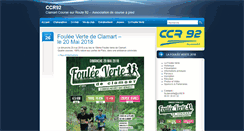 Desktop Screenshot of ccr92.fr